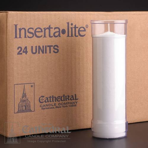 Inserta-Lite 6 Day Devotional Insert Candle Refill Case of 24
