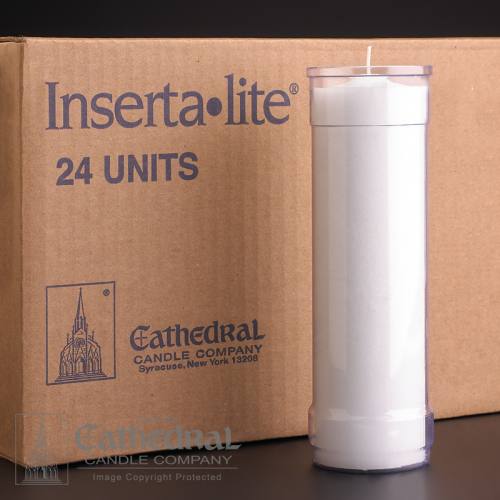 Inserta-Lite 7 Day Devotional Insert Candle Refill Case of 24