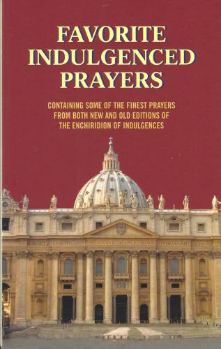 Prayer Book Favorite Indulgenced Prayers Paperback
