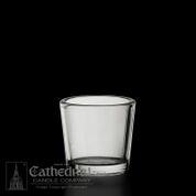 Votive Candle Glass 10 Hour Clear Individual