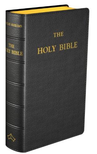 Douay-Rheims Bible [Pocket size, black flexible cover]