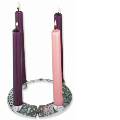 Advent Wreath Celtic Knot 6.5 Inches