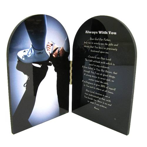 Diptych Plaque Sport Figure Skating Graphic Laminated