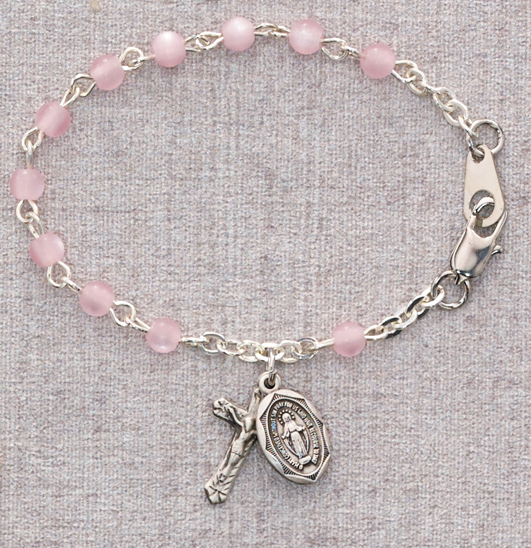 5.5in Pink Baby Bracelet