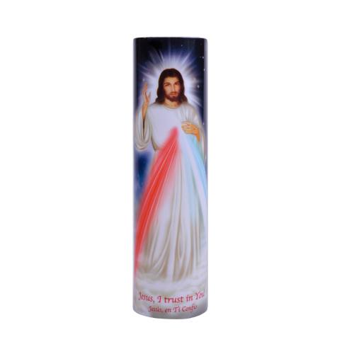 Divine Mercy Flameless LED Candle