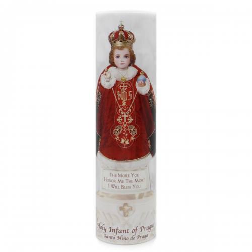 The Holy Infant of Prague Flameless LED Candle