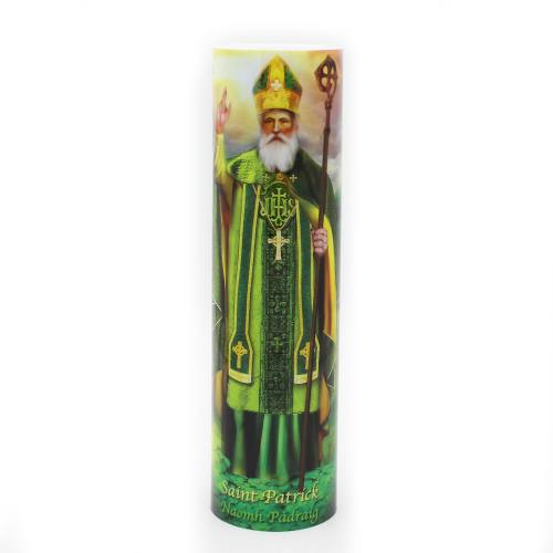 St. Patrick Flameless LED Candle