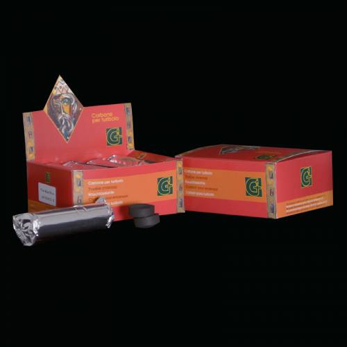 Charcoal Graziani Brand Red Box Long Lasting Briquettes Roll