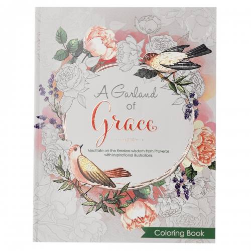 Adult Coloring Book A Garland of Grace