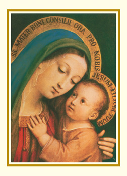 Note Card Thank You Madonna and Child
