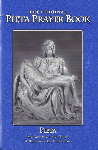 Prayer Book Pieta Regular Print Paperback Blue