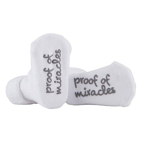 Socks Baby Proof of Miracles