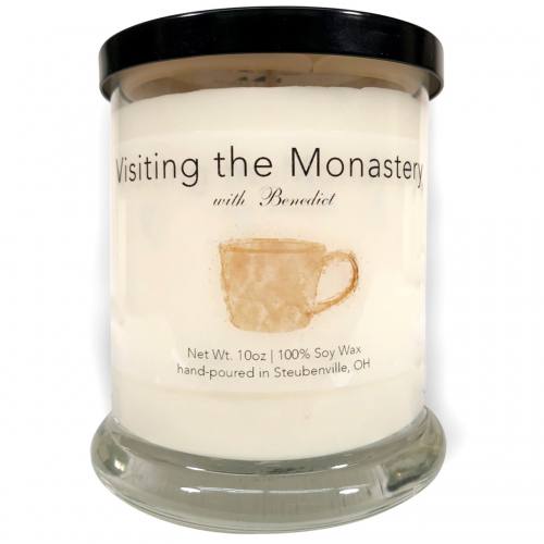 Scented Candle Visiting the Monastery with Benedict Apple Cider