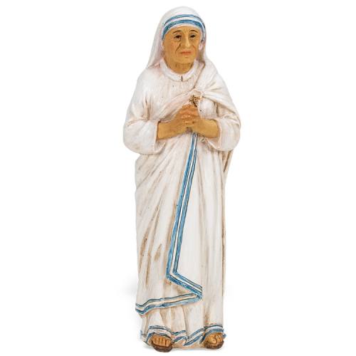 Statue St. Mother Teresa Calcutta 4 inch Resin Painted Boxed