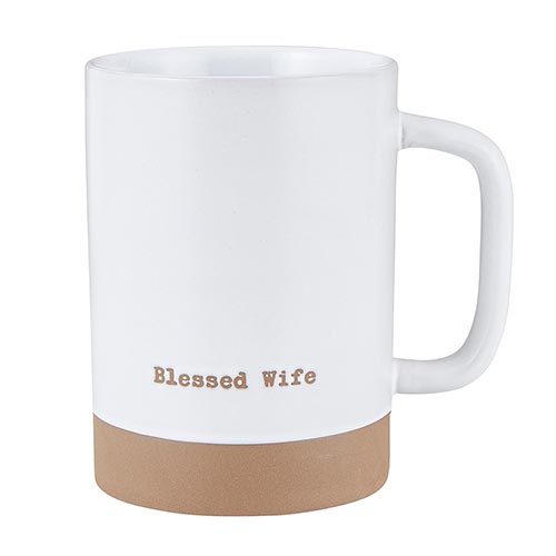 17oz Mug Blessed Wife