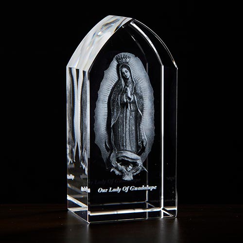 Etched Glass OL Of Guadalupe