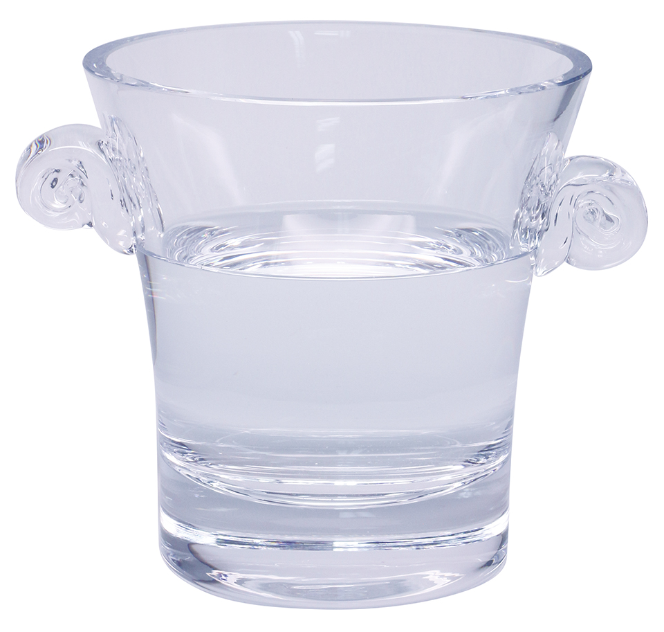 Holy Water Pot 7 inch Crystal
