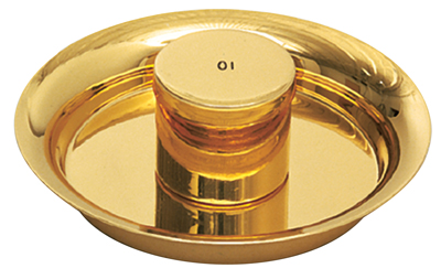 Oil Stock Ceremonial Plated Gold