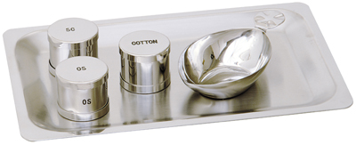 Baptismal Tray Set Stainless Steel