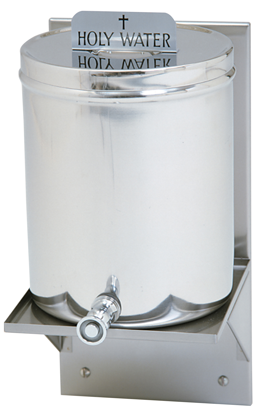 Holy Water Tank and Shelf Stainless Steel