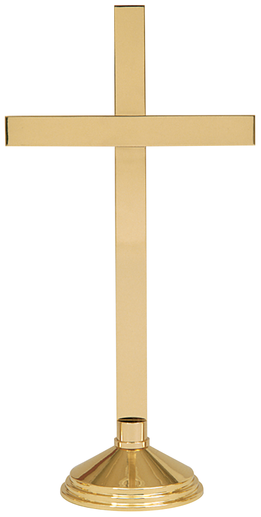 Altar Cross 24 inch Brass