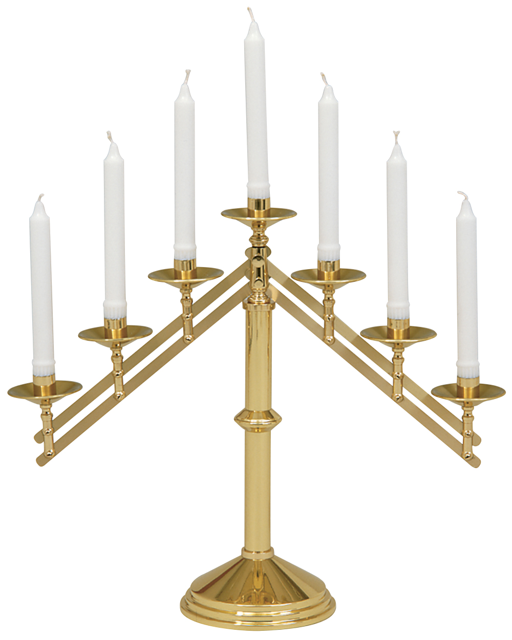 Altar Candelabra 7, 5 or 3 Light 7/8 in Socket