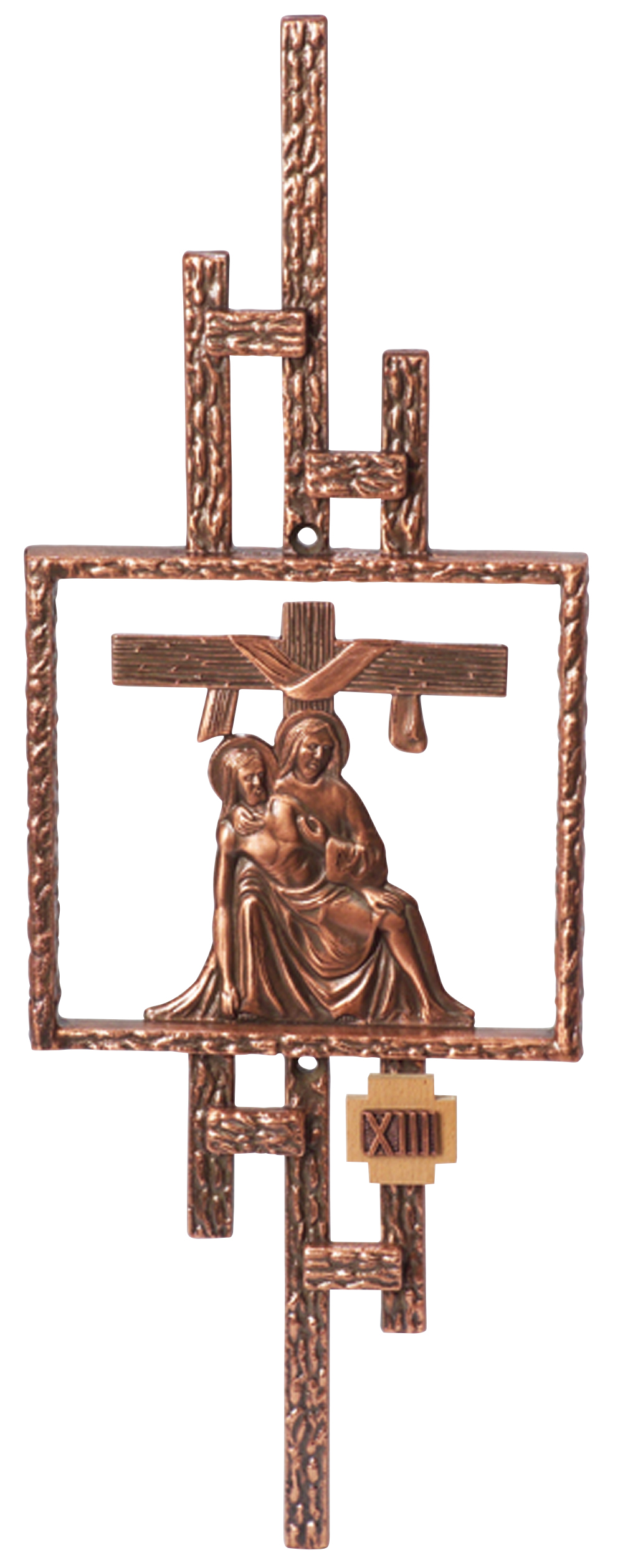 Stations of the Cross Bronze 16 x 6 in