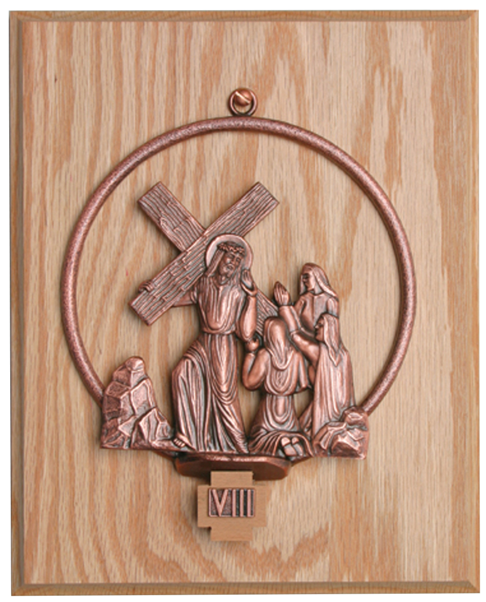 Stations of the Cross Bronze 7 x 6 in
