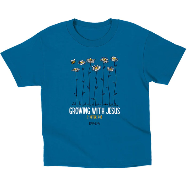 T-Shirt Growing With Jesus Kids 5T