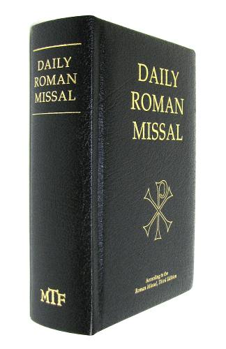 Daily Roman Missal Regular Print Leather Black