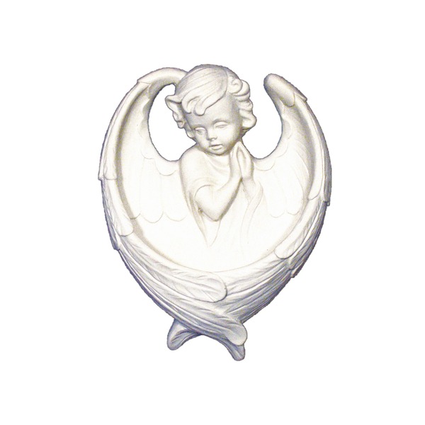Holy Water Font 6.5" Guardian Angel