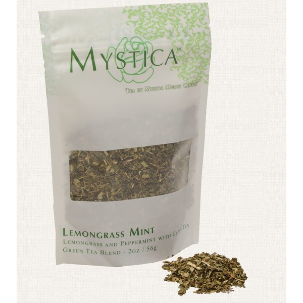 Mystic Monk Tea Lemongrass Mint Loose Leaf 2 oz.