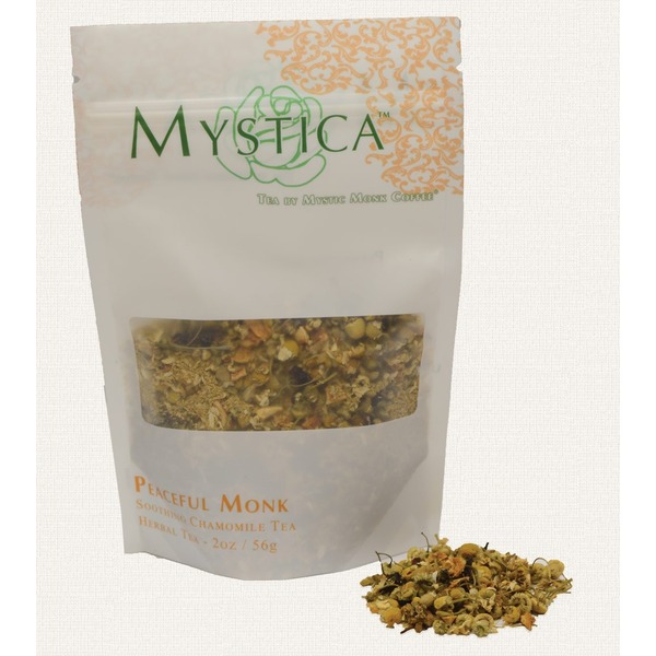 Mystic Monk Tea Peaceful Monk Loose Leaf 2 oz.