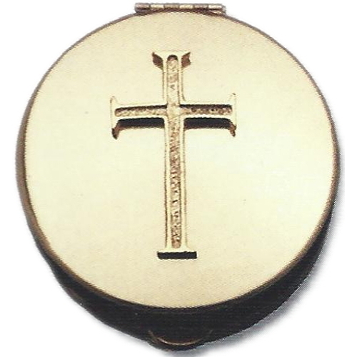 Pyx Gold Cross Plated Brass Extra Large