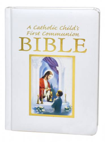 A Catholic Child's First Communion Bible Traditions Boy