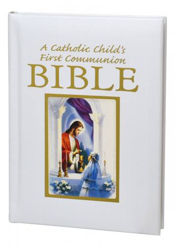 A Catholic Child's First Communion Bible Traditions Girl