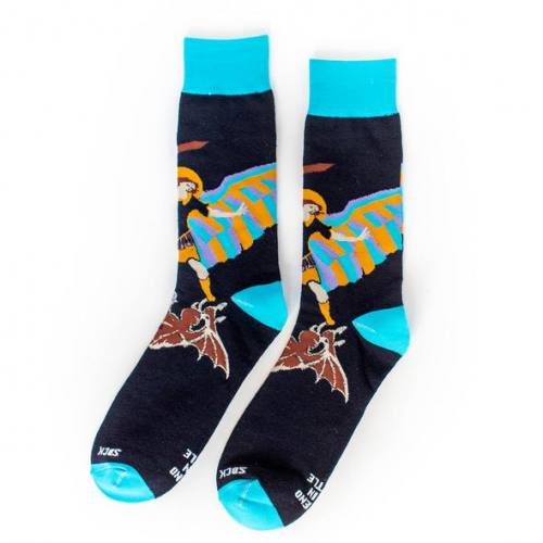 Sock Religious St. Michael the Archangel Socks Adult Cotton Ny