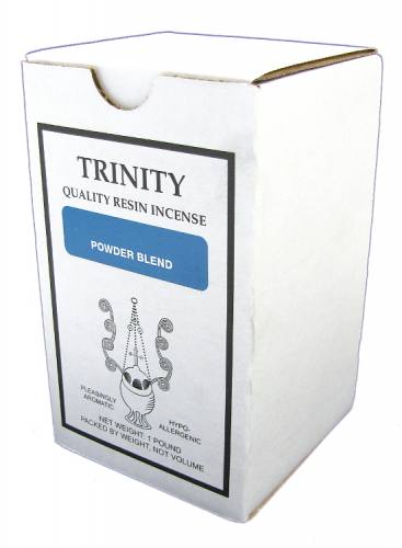 Incense Trinity Brand Blue Powder Blend 1 Ounce