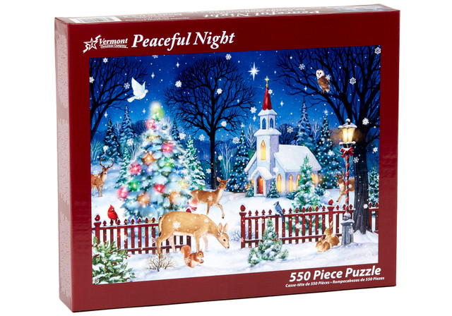 Puzzle Peaceful Night 550 Piece Jigsaw