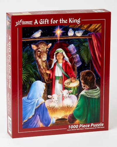 Puzzle Christmas A Gift For The King 1000 Piece Jigsaw