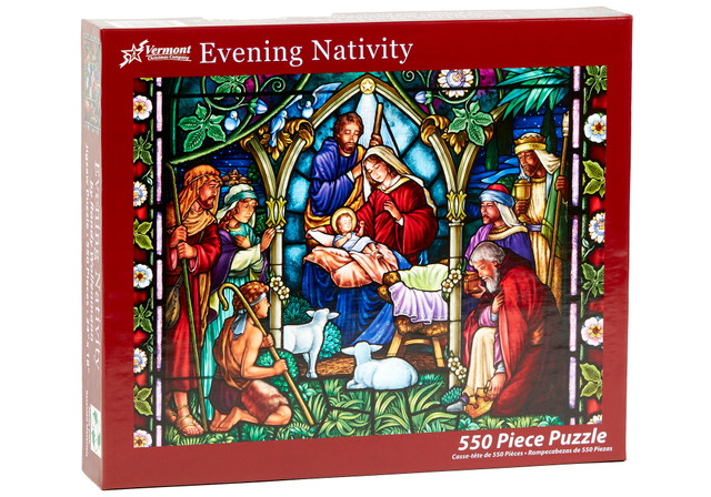 Puzzle Evening Nativity 550 Piece Jigsaw