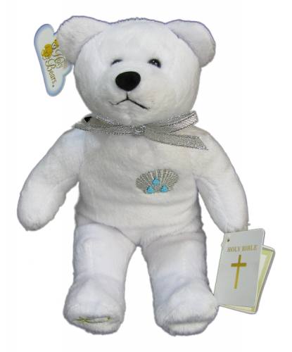 Teddy Bear Baptism White Holy Bears Plush
