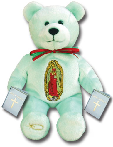 Teddy Bear Mary Our Lady Guadalupe Holy Bears Plush