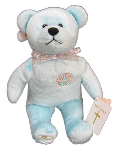 Teddy Bear Baptism Blue Holy Bears Plush