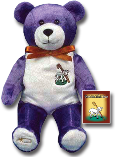 Teddy Bear First Reconciliation Holy Bears Plush
