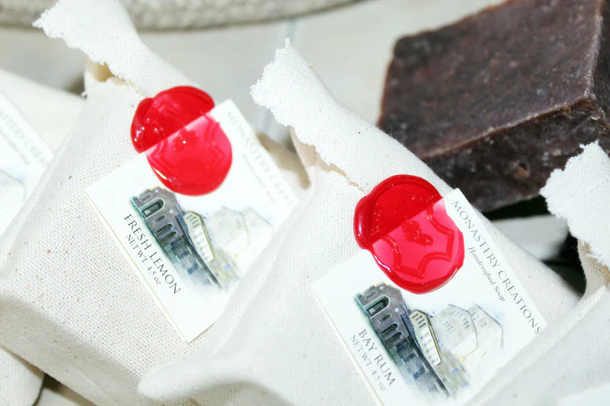 Benedictine Sisters Handmade Soap Black Raspberry Vanilla 4.5oz