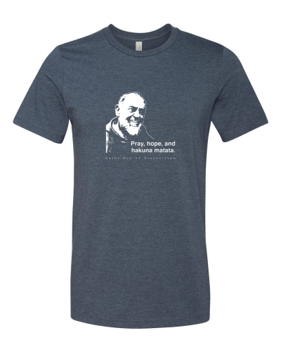 T-Shirt Hakuna Matata Padre Pio Large