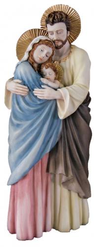 Statue Holy Family 10 inch Hand-Painted