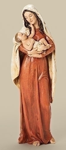 Statue Mary Child's Touch Madonna & Child 10 inch Resin Painted